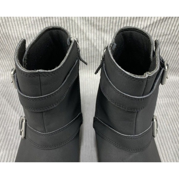 Merrell Alpine Buckle Waterproof Boots Womens Size 11 Black J002348 Light Weight - Picture 8 of 14